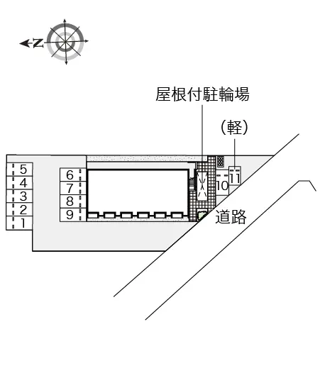 ★手数料０円★大崎市古川大宮　月極駐車場（LP）